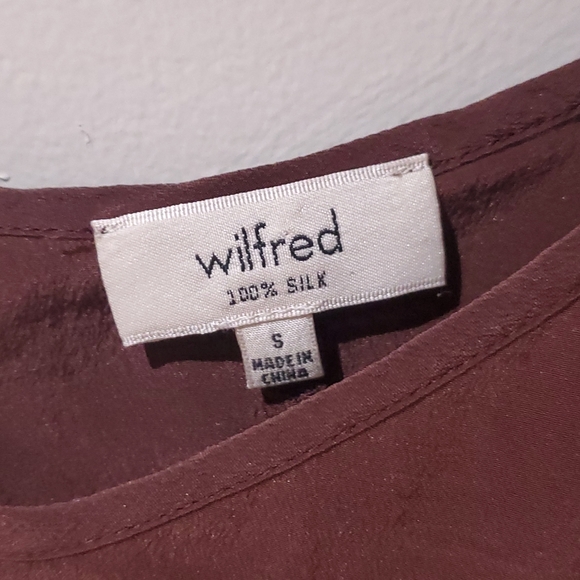 Silk burgundy tank top - Picture 2 of 3